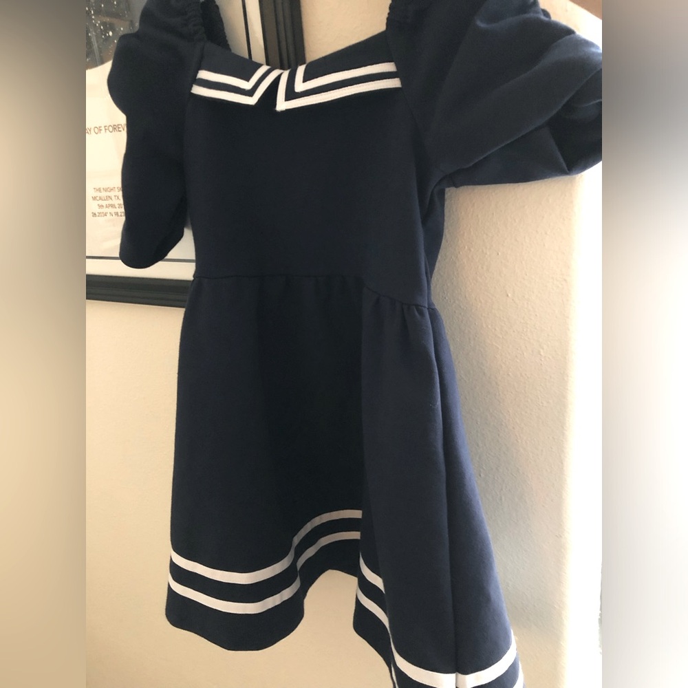 Janie and Jack navy blue dress